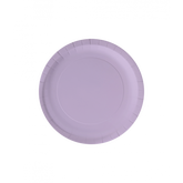 Bordjes Pastel Paars 23cm 8st